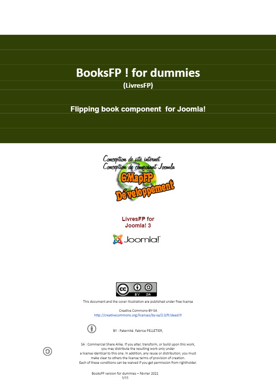 Image of the front cover of the BookFP documentation